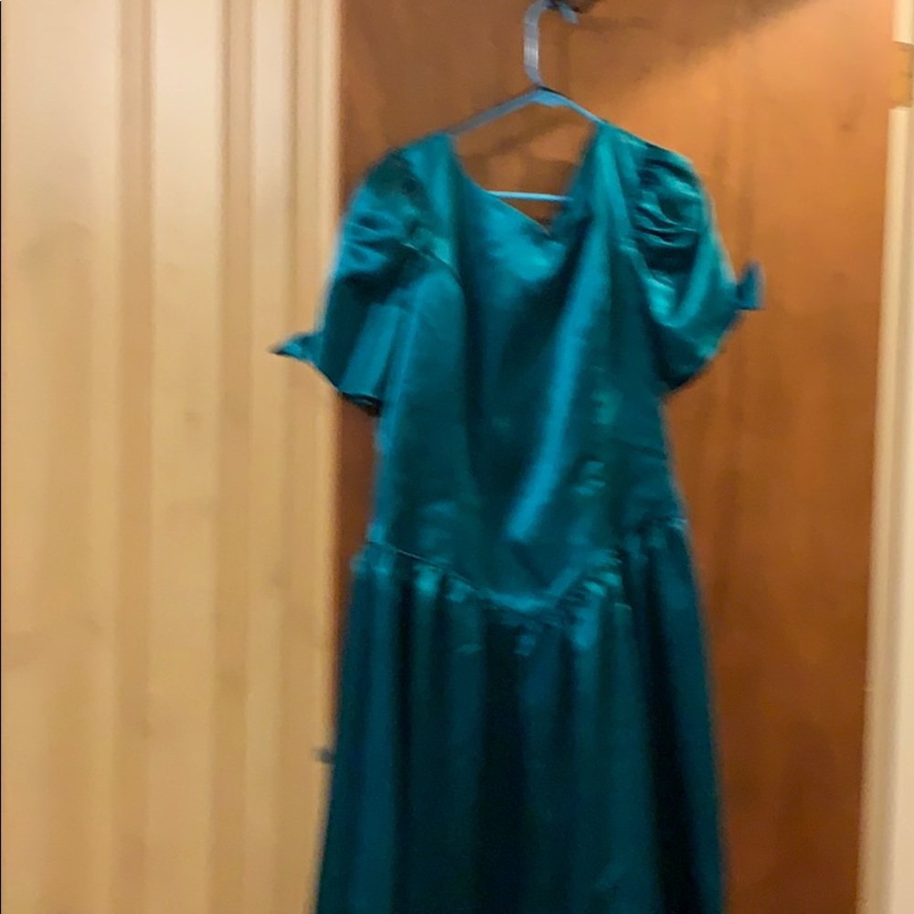 Green dress